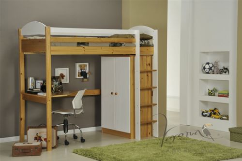 Verona Maximus Highsleeper Complete Bedroom Set